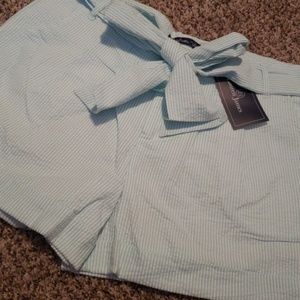 Lauren James Seersucker Shorts